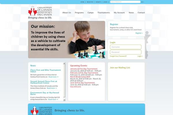 chessinstitute.ca site used Cic
