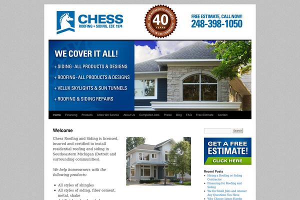 chessroofing.us site used Chess