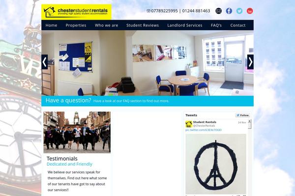chesterstudentrentals.com site used Chesterstudentrentals-2013