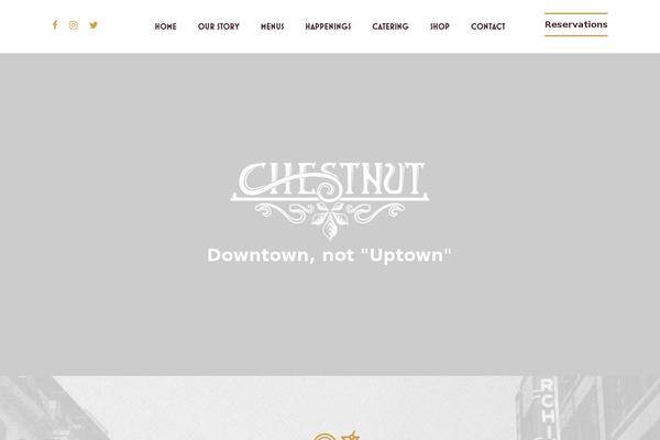 chestnutasheville.com site used Chestnut