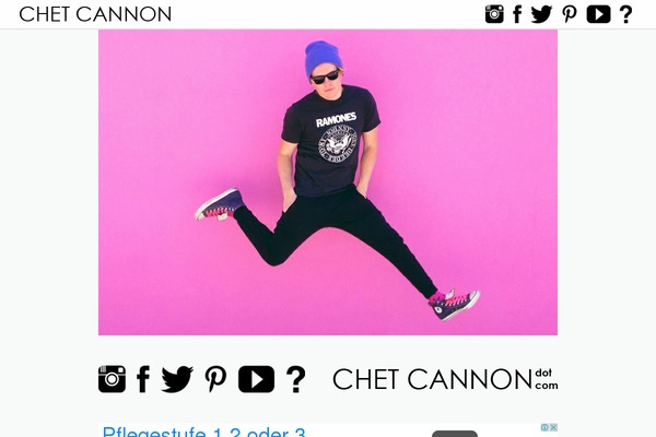 chetcannon.com site used Chetchat
