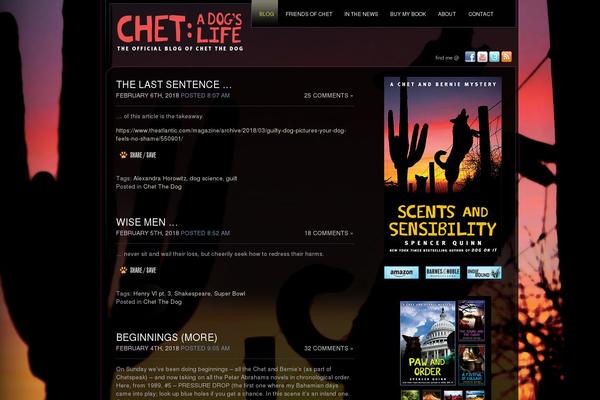 chetthedog.com site used Chets-theme