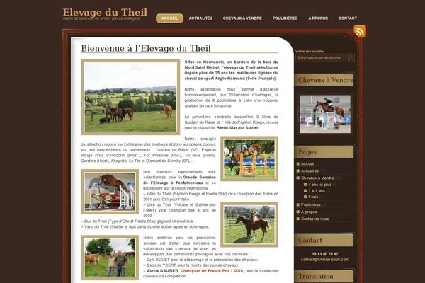 cheval-sport.com site used Theil