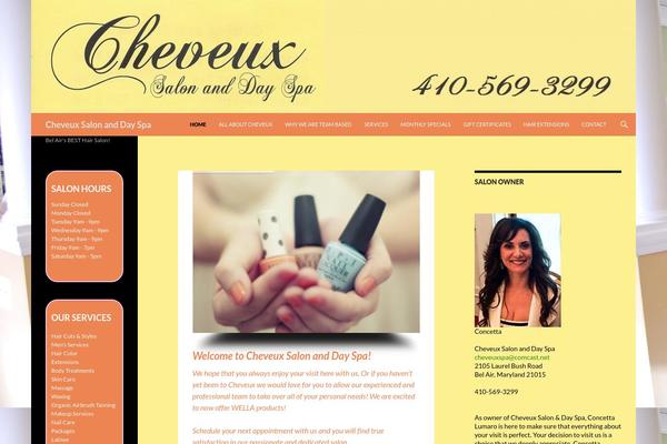 Twenty Fourteen theme site design template sample
