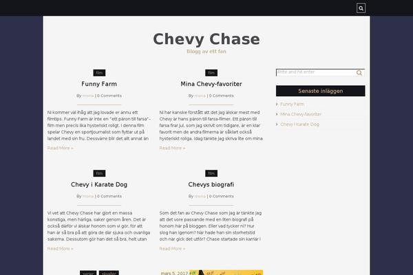 CleanBlogg theme site design template sample