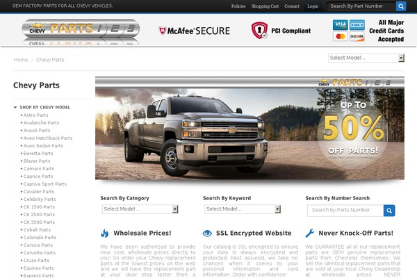 chevyparts123.com site used Automotive_ultra