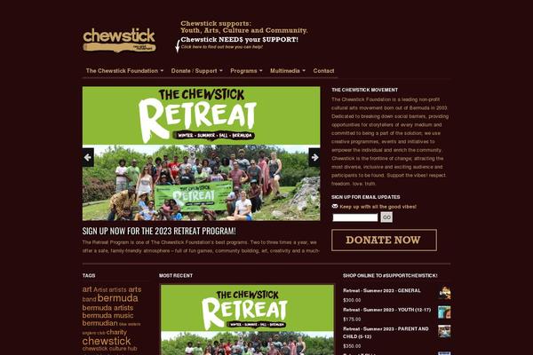 chewstick.org site used Organic-structure