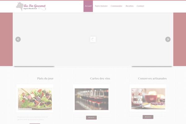 Justshop theme site design template sample