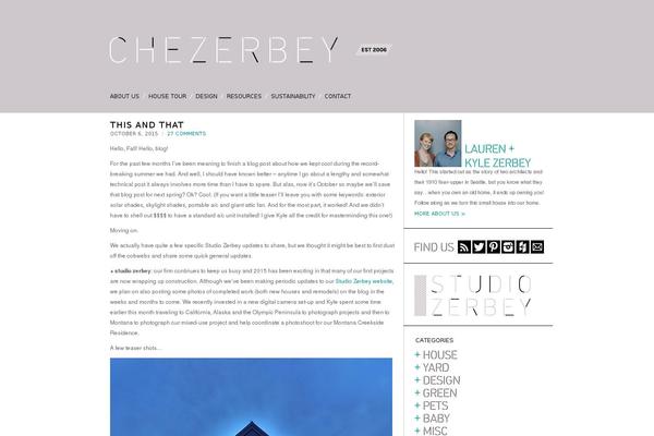 chezerbey.com site used Chezerbey2012