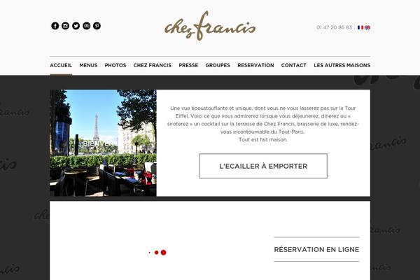 chezfrancis-restaurant.com site used Dix-restos