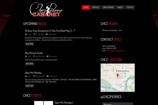 Clubber theme site design template sample