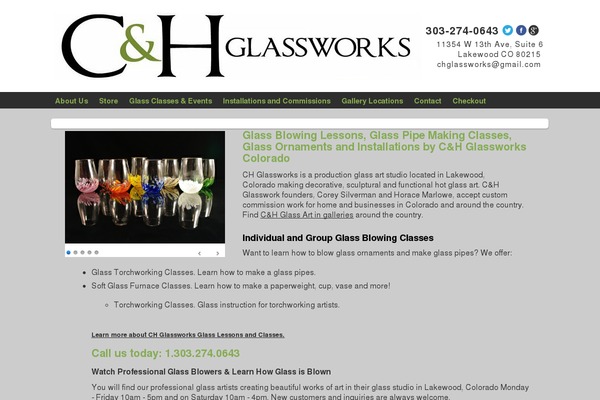 chglassworks.com site used Smallbiz Dynamic