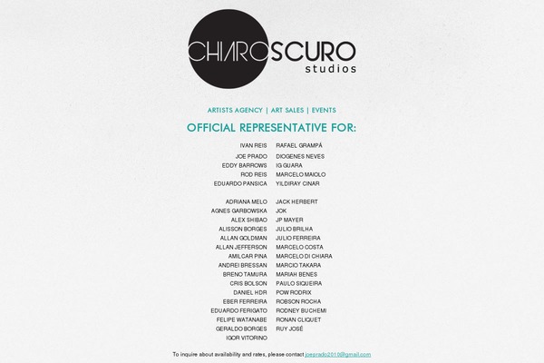 chiaroscuro-studios.com site used Chiaroscuro