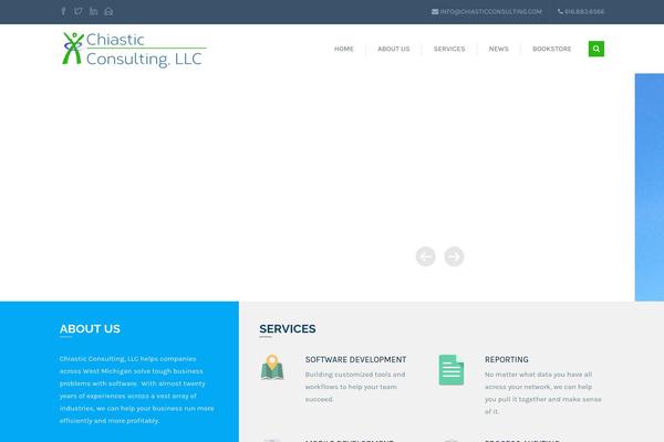 Consultancy theme site design template sample