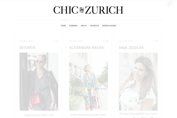 chic-in-zurich.ch site used Johndoeblog-theme_02