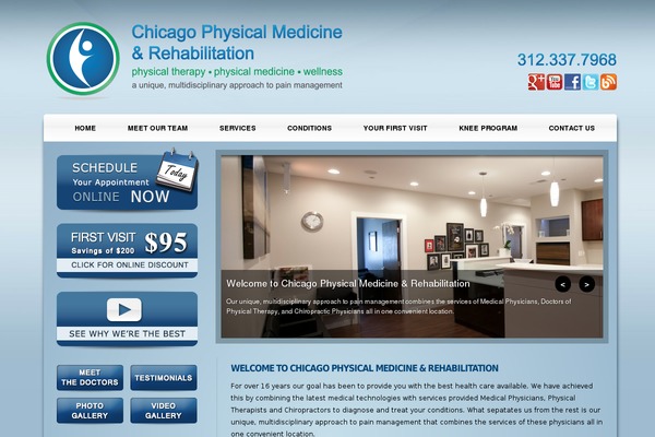 chicago-physicaltherapy.com site used Chicago_rehabilitation