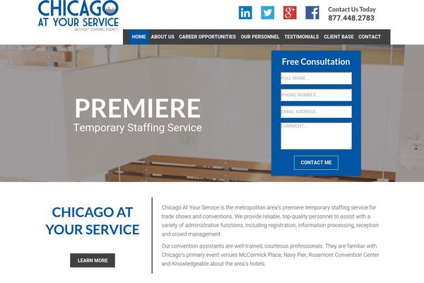 chicagoatyourservice.com site used Cays