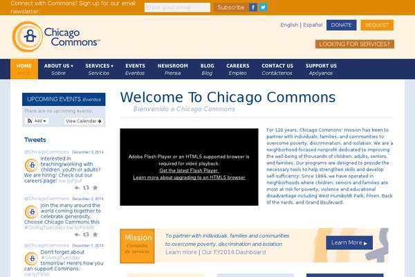 chicagocommons.org site used Ccommons