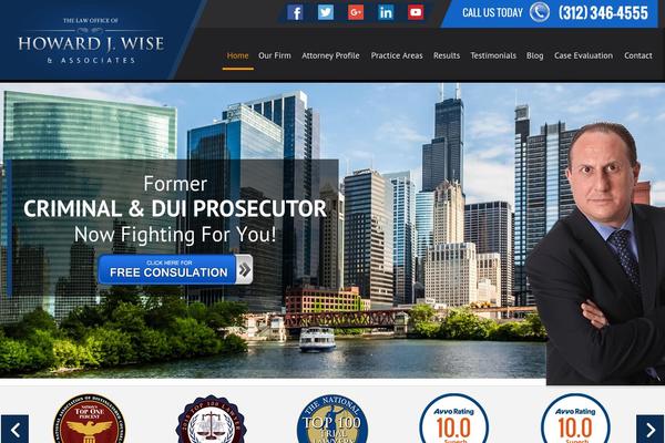 chicagocriminaldefenselawfirm.com site used Howard-wise