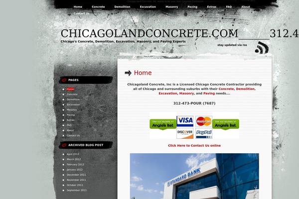 chicagolandconcrete.com site used Greyzed