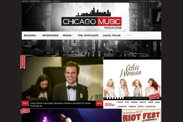 chicagomusicmagazine.com site used Cmm