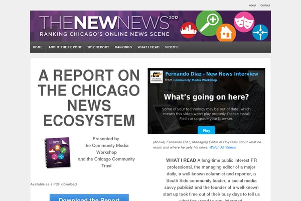 chicagonewnews.org site used Responsive