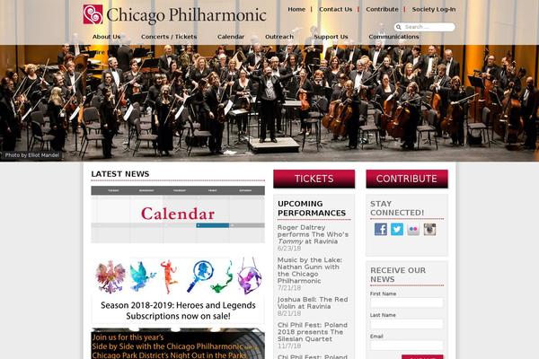 chicagophilharmonic.org site used Vds