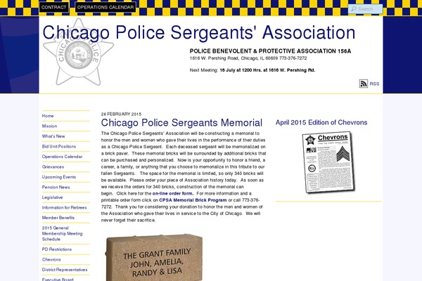chicagosergeants.org site used Responz