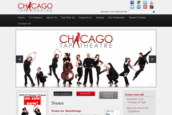 chicagotaptheatre.com site used Ctt