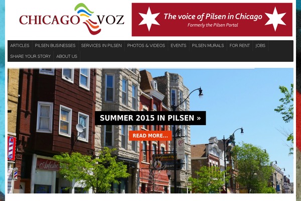 chicagovoz.org site used Warwick