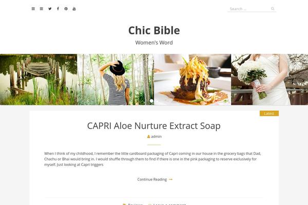 chicbible.com site used Powen Lite
