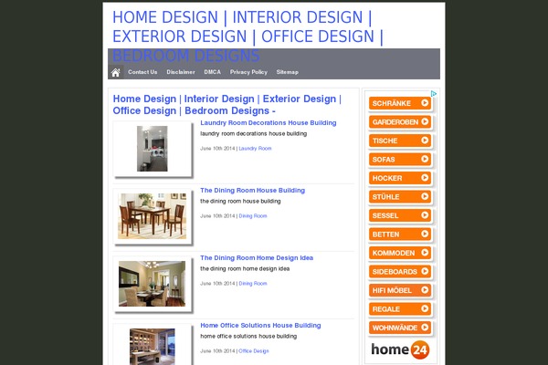Simplefast theme site design template sample