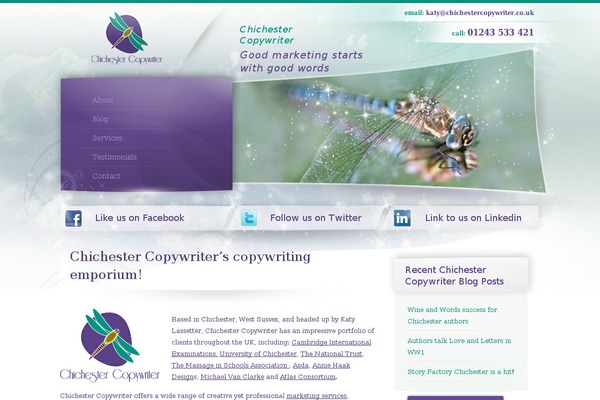 chichestercopywriter.co.uk site used Dmd