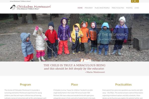 chickadeemontessori.com site used Clay