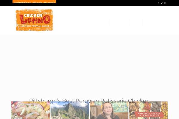 BeTheme Child theme site design template sample