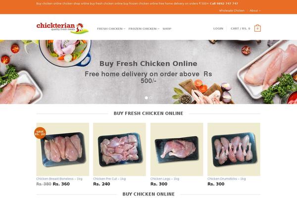 chickterian.com site used Buychickenonline