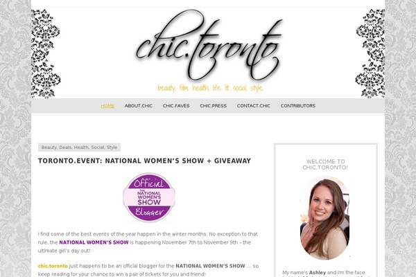 chictoronto.com site used Isabelle1