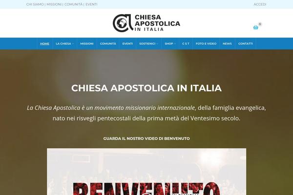 chiesapostolica.it site used Site-child