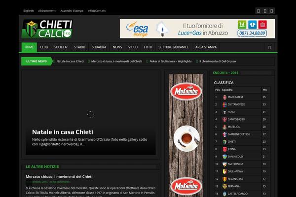 chieticalcio.com site used Goodnews 5.5