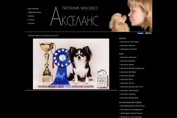 chihua-aks.ru site used Akselans