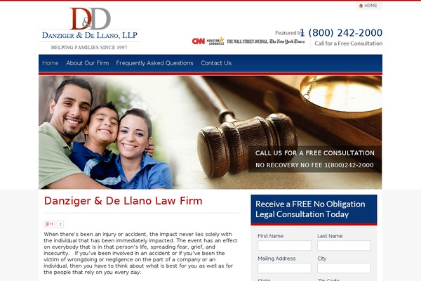 childandfamilyconnections.org site used Attorney