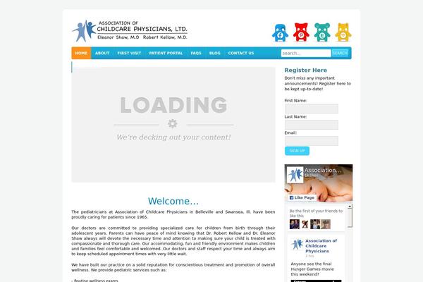 childcarephysicians.com site used Theme1126