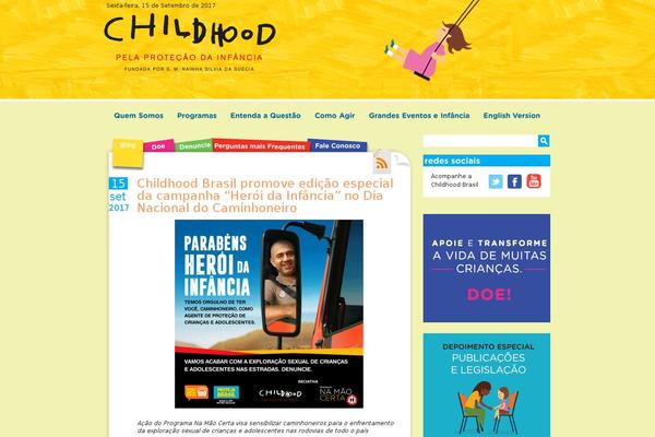 childhood WordPress theme, websites list used childhood theme childhood theme websites examples