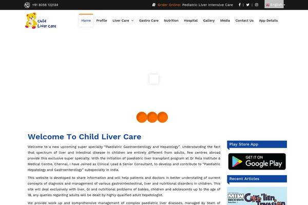 childlivercare.com site used Complex