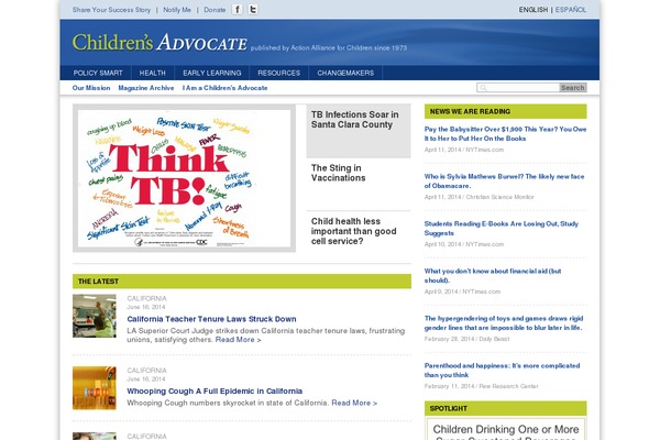 childrensadvocate.org site used 4child