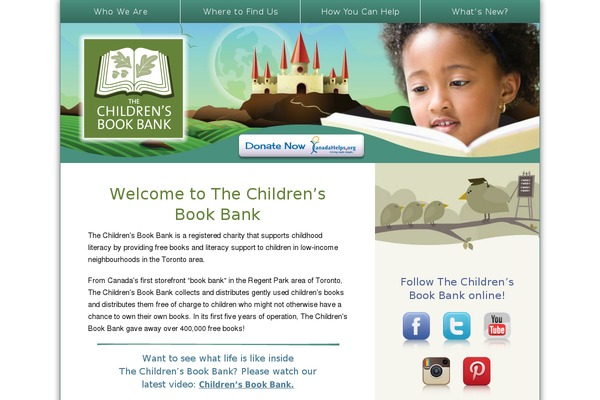 Children theme site design template sample