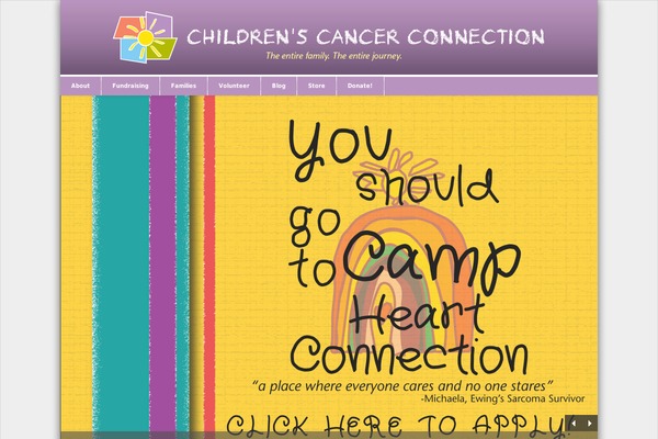 childrenscancerconnection.org site used ELOGIX