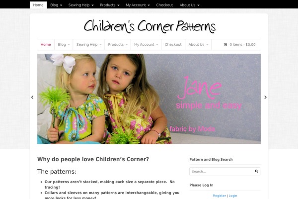 Canvas theme site design template sample