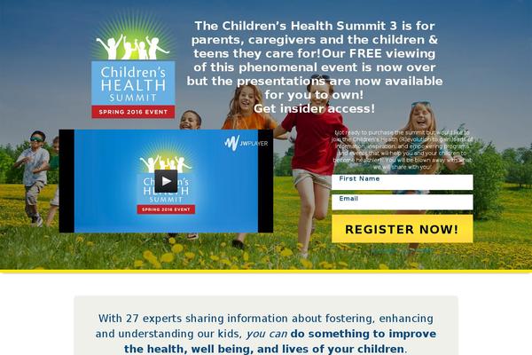 childrenshealthsummit.com site used Chs-summit