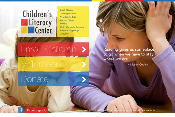 childrensliteracycenter.org site used Clc